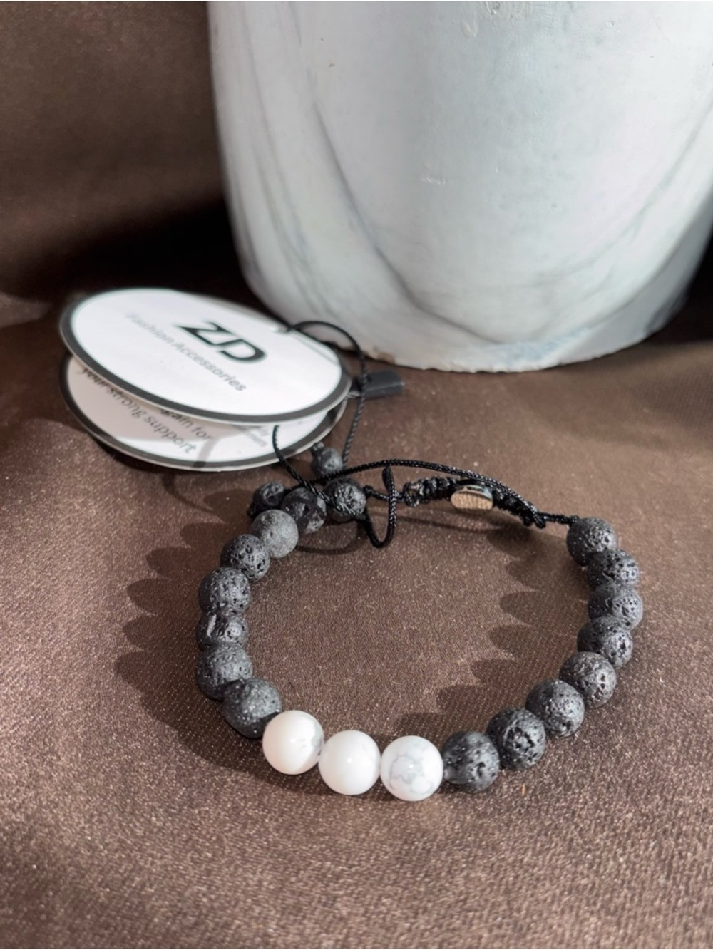 Stone Yoga bracelet new in box